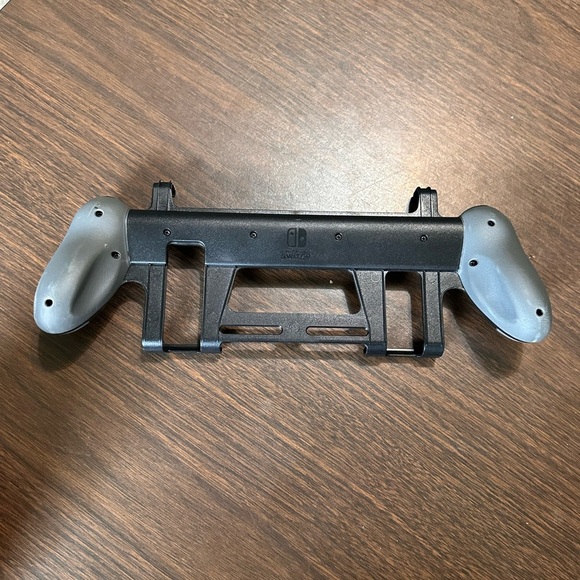 Nintendo Switch Holder. Black And Grey. Snap The Unit In. Some Minor Wear Shown - Picture 2 of 6